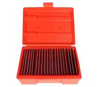 Lot de 20 paires de blocs parallèles en acier trempé de 0,3 cm d'épaisseur, 15,2 cm de long, pour jauges d'inspection de machinistes, parallélisme +/- 0 cm d'espacement ultra fin