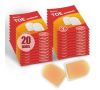 Lot de 20 paires de chauffe-orteils pour pieds, durables, sûrs, naturels, inodores, activés par l'air, jusqu'à 7 heures de chaleur, chauffe-orteils jetables pour hommes et femmes
