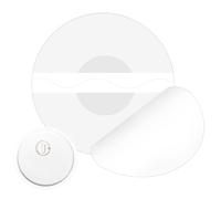 Lot de 20 pansements Freestyle Libre 3 - Pour capteur Freestyle Libre 2 3 - Transparents - Sans colle au milieu - Auto-adhésifs - Imperméables et doux pour la peau - 14 jours d'adhérence