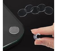 Lot de 20 pare-chocs de table en verre extrêmement doux et auto-adhésifs de grande taille, transparent antidérapant et anti-rayures pour table en verre lourd, tampon en caoutchouc pour éviter le