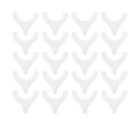 Lot de 20 patchs de renforcement de stomie en tissu non tissé pour une fixation sécurisée toute la journée, joints de stomie confortables et non allergènes