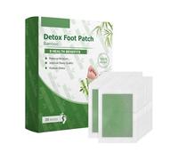 Lot de 20 patchs thérapeutiques pour pieds avec action nettoyante, soin des pieds naturel, utilisation en plein air, patchs rajeunissants pour entraînement quotidien, douche, spa