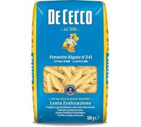 De Cecco Lot de 5 pâtes 100 % italiennes Pennette Rigate n° 241 500 g