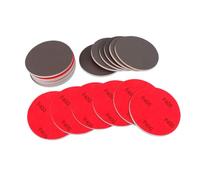 Lot de 20 patins de ponçage flexibles pour bois métal et réparation de carrosserie en éponge souple
