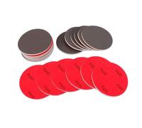 Lot de 20 patins de ponçage flexibles pour bois métal et réparation de carrosserie en éponge souple