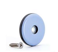 Lot de 20 patins robustes en PTFE avec vis, réduisent le bruit de frottement, protection de sol, facile à installer pour canapé, lit, table et chaises (25 mm)