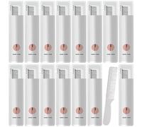 Lot de 20 peignes à cheveux jetables de luxe emballés individuellement pour chambre d'hôtel; propres et hygiéniques; peignes à cheveux de poche ; peignes à cheveux de voyage pour la maison, l'hôtel