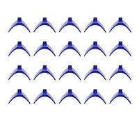 Lot de 20 perchoirs à pigeons en plastique durable - Facile à installer et à prendre en main sûre pour les amateurs de volière