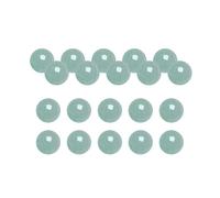 Lot de 20 perles rondes en jade hautement polies de 6 mm pour bracelets et colliers, fabrication de bijoux faits à la main