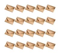 Lot de 20 petites enveloppes en papier de 10,2 x 7,6 cm à rabat pour invitations de mariage, cartes postales, cadeaux, petites enveloppes