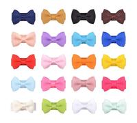 Lot de 20 petites pinces à cheveux antidérapantes pour petites filles - Couleur vive - Forte adhérence - Convient pour diverses occasions