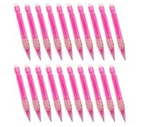 Lot de 20 petits crayons automatiques avec petite gomme de 0,7 mm pour l'écriture, le dessin, l'art, l'esquisse