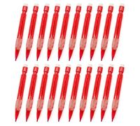Lot de 20 petits porte-mines courts avec gomme pour enfants, adultes, écriture et dessin, 0,7 mm, crayon mécanique automatique