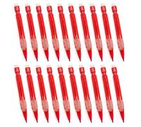 Lot de 20 petits porte-mines courts avec petite gomme de 0,7 mm pour l'écriture, le dessin, l'esquisse, l'écriture lisse
