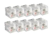 Lot de 20 petits relais électromagnétiques MY2NJ HH52P, 8 broches CC/CA 12 V, 24, 110, 220, 380 bobines, micro DPDT à usage général(Ac,48V)