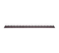 Lot de 20 pics anti-oiseaux en polypropylène | 49 x 4,5 x 1,7 cm | Répulsif anti-oiseaux durable pour balcon, jardin et toit | Protection efficace contre les pigeons et les oiseaux