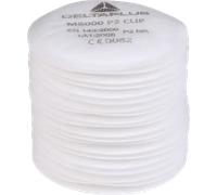 Lot de 20 pièces filtrantes P2 de rechange pour M6000P2CLIP - M6000REFP2CLIP - DELTAPLUS
