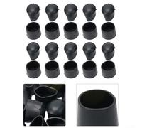 Lot de 20 pieds de chaise en caoutchouc pour protéger les sols et réduire le bruit avec embouts (16 mm)