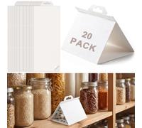 Lot de 20 pièges à mites pour garde-manger, intérieur, vêtements à suspendre pour la maison, le garde-manger, la cuisine, le stockage des aliments et le placard, pièges physiques collants sans