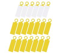 Lot de 20 pièges adhésifs à la mouche des fruits intérieurs, 20 pièces, pièges extérieurs pour mouches - Crochet double face - Pour la maison, la cuisine, le balcon, la serre, le jardin et le verger