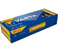 Lot de 20 piles AA/LR06 longue durée