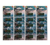 Lot de 20 piles alcalines 4LR44 6 V EUNICELL sous blister G