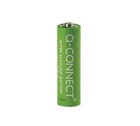 Lot de 20 piles alcalines Q-Connect AA LR06 1 5 V/Appareils et machines de bureau/Type 1,5 V/Kind-LR6 / Couleur-Vert/Taille-AA/Dimensions (mm) - Diamètre : 14,5 Wysoko