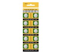 Lot de 20 piles bouton AG3/736/LR41 pour montre - Longue durée de vie