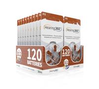 Lot de 20 piles modèle 312 marron (PR41) - 20 paquets de 6 piles pour appareils acoustiques 1,45 V - Piles acoustiques Rayovac Varta Extra