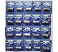 Lot de 20 Piles VARTA LR1 Lady N 4001 ALCALINE 1,5V