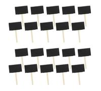 Lot de 20 pinceaux éponge à manche en bois pour peinture, retouche et pinceaux de tailles assorties pour enfants