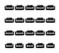 Lot De 20 Pinces À Barrette, À Perruque, À Peigne Multi-Dents Pour Accessoires De Cheveux Pour Femmes, Extensions Et Modèles De Perruques