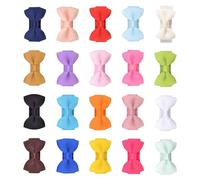 Lot De 20 Pinces À Cheveux Avec Nœud Papillon Couleur Bonbon Pince Latérale Pour Fille Design Antidérapant Idéal Un Usage Quotidien Fin Ou Fin Accessoires Filles