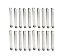 Lot de 20 pinces à couture en acier inoxydable 7,6 cm Pince à sertir pour tissu Règle de mesure Quilting Couture Clip