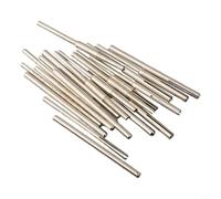 Lot de 20 pinces à papier abrasif pour outils rotatifs avec tige de 2,35 mm/3 mm - Support abrasif en alliage pour le travail du bois, la fabrication de bijoux, C