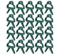 Lot de 20 pinces de fixation réutilisables pour orchidées et pour le soutien des - Pour jardin, orchidées, fleurs, serres, vignes, poivrons et pour utilisation en intérieur