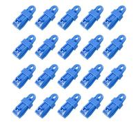 Lot de 20 pinces de tente sécurisées coupe-vent pour camping avec trou - Texture parfaite pour abri extérieur - Accessoires barbelés