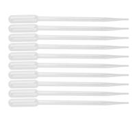 Lot de 20 pipettes compte-gouttes en plastique de 10 ml pour mesurer et distribuer le liquide en laboratoire