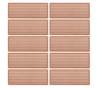 Lot de 20 planches d'expérimentation électroniques, design simple face pour soudure et test simples