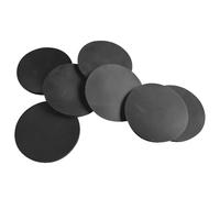 Lot de 20 plaques rondes en caoutchouc, épaisseur 2 mm, joints solides en caoutchouc adaptés à l'amortissement des vibrations des équipements industriels, diamètre 6 mm(Diameter 16mm)