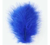 Lot de 20 plumes de faisan bleu royal, plumes d'oie, d'autruche, de coq, pour cravate, fête, artisanat, bijoux, décoration - quan rong