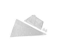 Lot de 20 poches à douille jetables et 3 embouts plastique réemployables 32 cm Smart Pastry