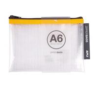 APLI - Sac accessoires - A6 - EVA moussé - noir, bleu, jaune, rouge, vert, transparent (pack de 20) G