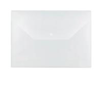 Lot de 20 pochettes transparentes A4 épaisses, grande capacité, en plastique, étanches, for étudiants Pour Fournitures(Color 1)