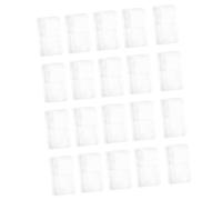 Lot de 20 pochettes transparentes pour cahiers de 6 tailles - Design double poche - Pour l'école, les bureaux et les voyages