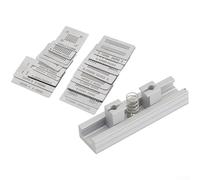 Lot de 20 pochoirs en acier inoxydable pour mémoire BGA DDR et NAND pour paquets BGA 12, 14 ou 20 pièces avec support chauffant en alliage d'aluminium pour reprise de puce