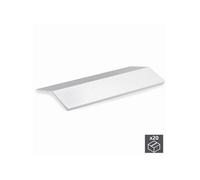 Emuca 9162562 Lot de 20 Poignées profil adhésives en Alu longueur 62 mm Anodisé Mat