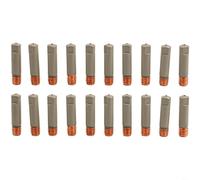 Lot de 20 pointes de contact de soudure MIG non revêtues 10 mm Filetage M6 pour Lincoln pour torche Binzel Durabilité améliorée et soudures propres