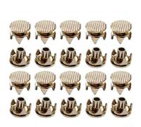 Lot de 20 pointes de rechange en acier pour crampons et couvre-chaussures antidérapantes, compatibles avec les modèles à 5 dents/8 dents, diamètre du trou 4-6 mm, clous de traction réutilisables pour