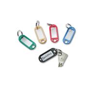 Lot de 20 porte-étiquettes assortis 56 x 22 mm